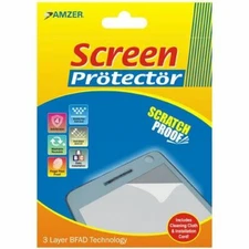 Amzer Super Clear Screen Protector with Cleaning Cloth for Motorola Stature i9