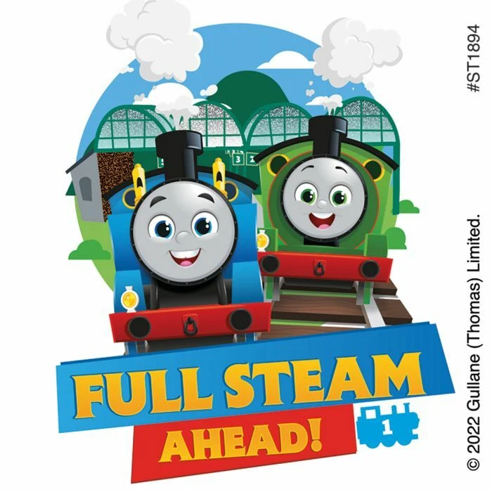 Pegatinas de motor Thomas el tanque x 5 - Pegatina Thomas - Suministros para fiesta de cumpleaños Foto 2 de 4