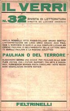 Il Verri n. 32 - AA.VV. (Feltrinelli) [[1970]]