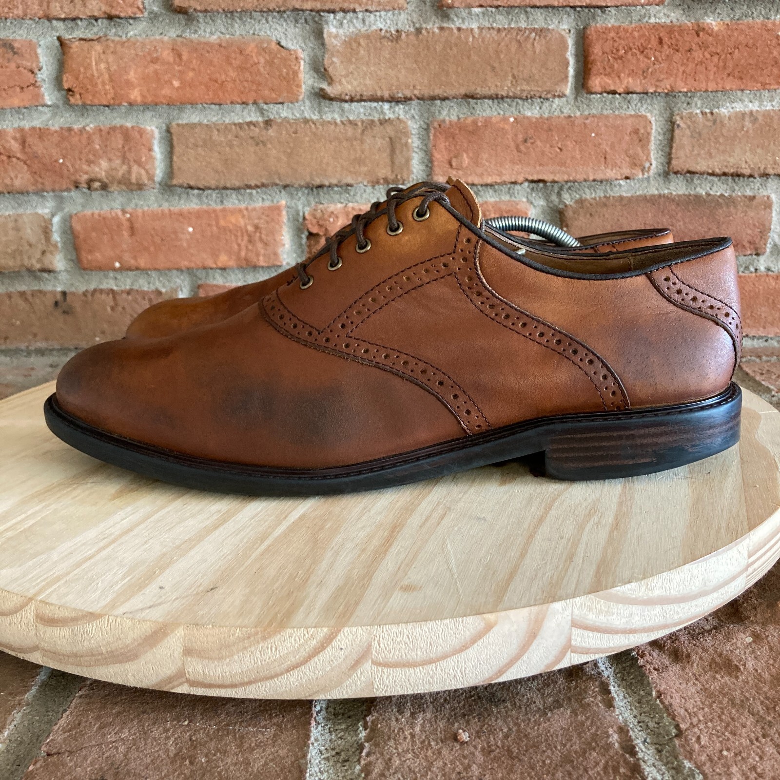 SAOLA Scarpe uomo Johnston & Murphy marrone taglia 12M 20 2270 eleganti casual derby