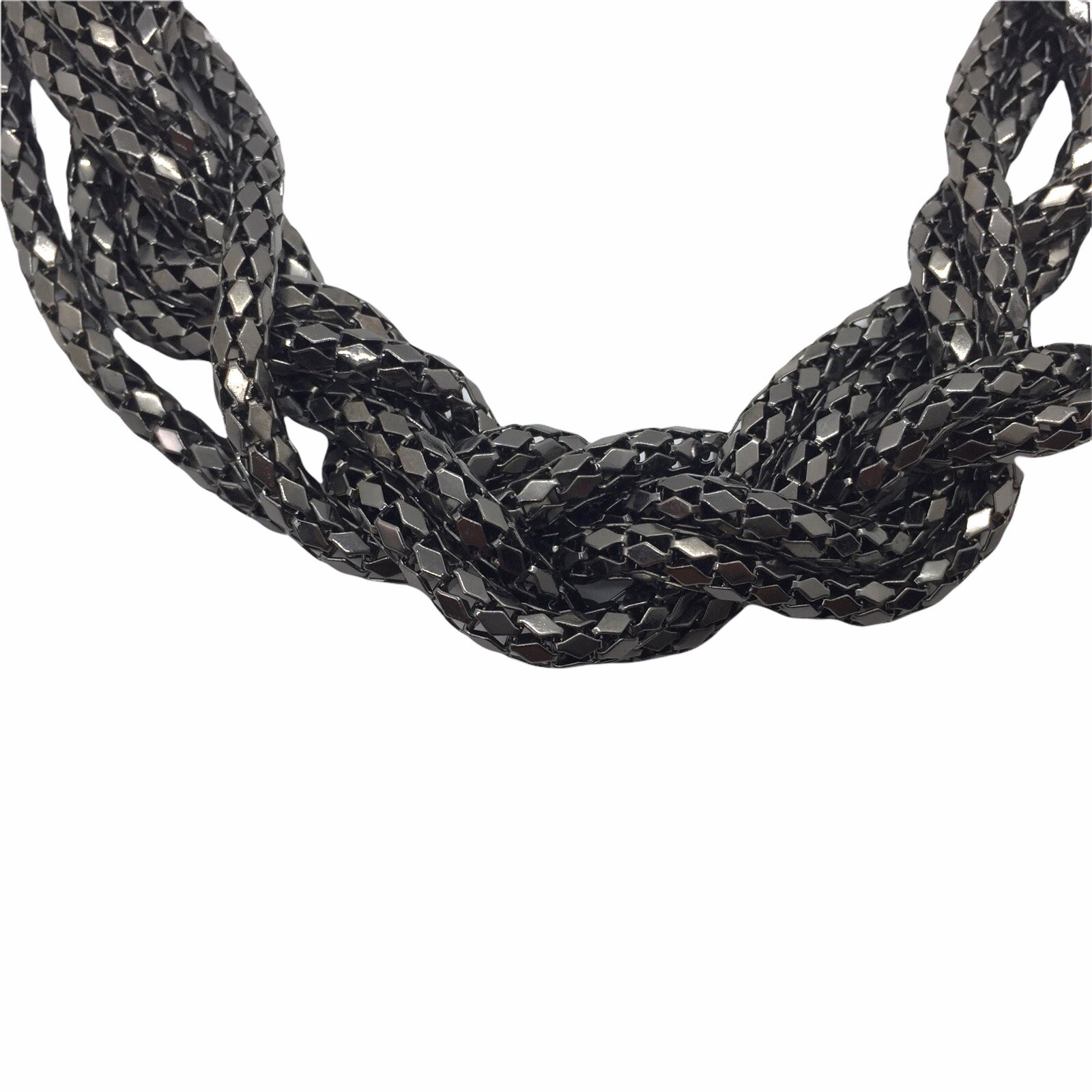 Express Necklace Goth Statement Women's Gunmetal … - image 3