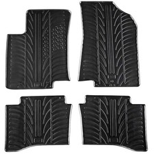 Alfombrillas de goma para auto Kia Rio 2011-2017 para todo tipo de clima forros de auto resistentes