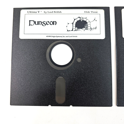 Ultima V: Warriors of Destiny (Commodore 64, 1988) Disks 1