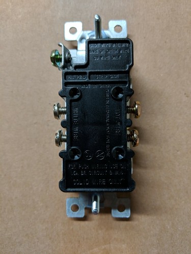 50 pc 15A Standard Duplex Receptacles 15 Amp Tamper Resistant TR Outlets WHITE - Picture 3 of 3