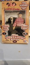 VTG 1997 Three Stooges Black Tie Outfit Moe Nostalgic Series toy doll rare NIB