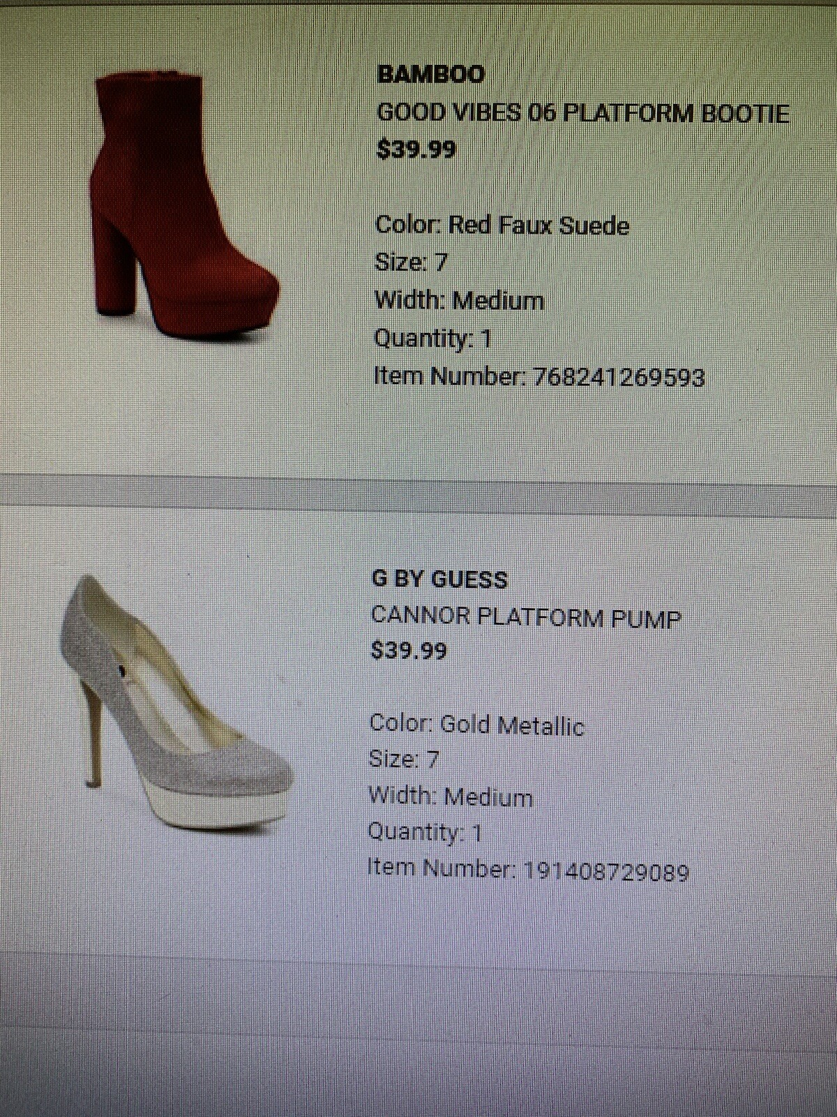 Platform Pumps - image 2