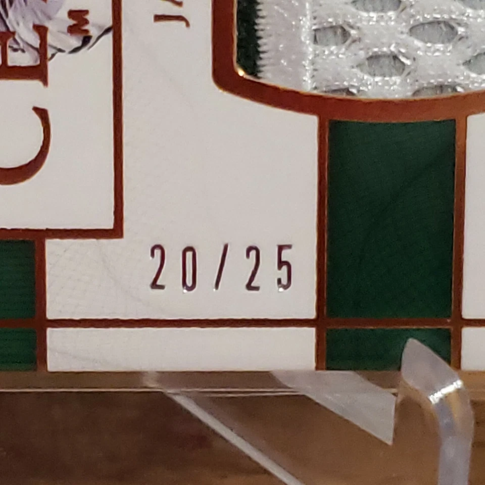 2016-17 Panini National Treasures Century Materials Bronze 20/25 James Young #28 - Image 4 of 4