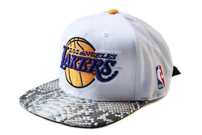 Mitchell & Ness Los Angeles Lakers Hardwood Classic Python Hat