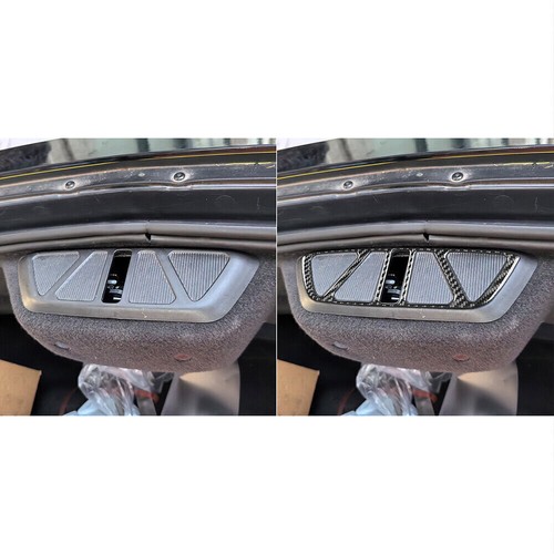 Carbon Fiber Car Inner Trunk Switch Clip Frame Trim For Corvette C8 2020-2024 - Picture 3 of 8
