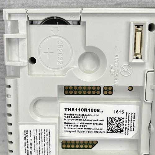 Honeywell TH8110R1008 VisionPro 8000 Touch Screen Programmable Thermostat - Picture 11 of 11