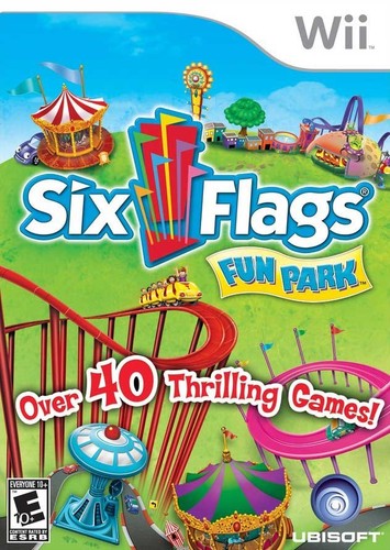 Six Flags Fun Park - Nintendo  Wii Game