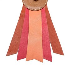 Hermes Paddock Flot Charm Orange