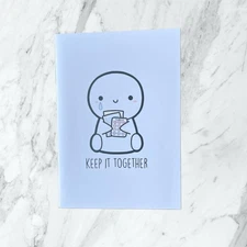 TheCoffeeMonsterzCo TCMC | Keep It Together Reusable Sticker Album