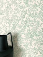 Newroom Vliestapete GrüN BläTter Blumen Floral Romantisch Schlafzimmer KüChe