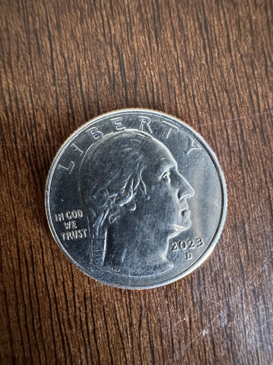As ホビー 2023年 D ジョビタ イダー クォーター エラーコイン ミント「In Cod We Trust」レアコイン