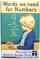 Vintage Ladybird Book–Everyday words for Numbers–661–1st Ed–VGC/Fine+FREE COVER+
