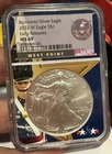 2022 West Point Mint American Silver Eagle MS69 NGC Early Release
