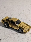 Vintage 1982 Hot Wheels Dragon Fire Diecast Car Toy Gold Camaro Z28 Retro 80s