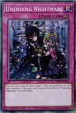 SDSH-EN038 UNENDING NIGHTMARE COMMON 1ST EDITION YuGiOh CARD