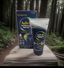 Advil Targeted Relief Pain Relieving Cream 2.3 oz Fast Acting 2 Tubes