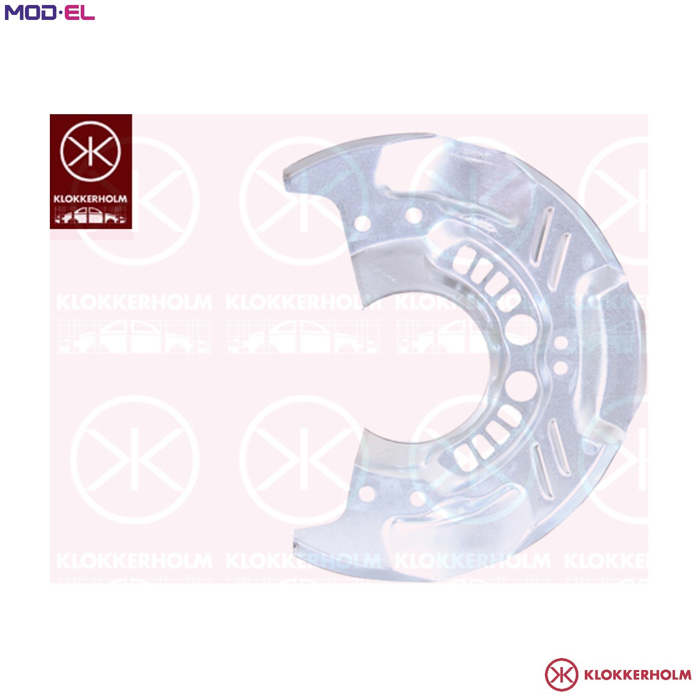 Front KLOKKERHOLM 6732379 Splash Guard, brake disc for SUBARU - Image 9