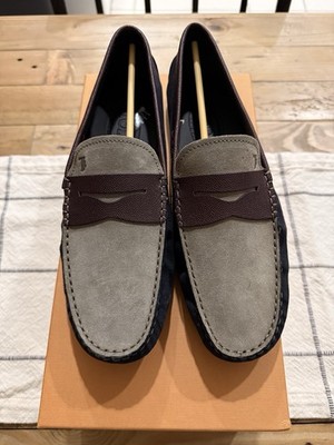 Tod s Mocassino Nuovo Gommini Men s Driving Loafers Size 7 New Retails For $775