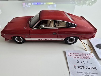 Trax 1:24 Chrysler Valiant VH Charger XL - Vintage Red - WKS-000