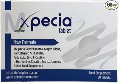 Xpecia Haarwuchstabletten - 60 Kapseln | Biotin, Zink, Sägepalme, Keratin