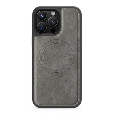 For iPhone 17 Pro Max 16 15 14 13 Magnetic Mag Safe PU Leather Slim Rugged Case