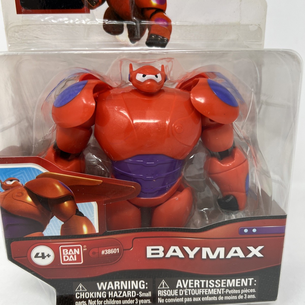 2014 Bandai Big Hero 6 Movie Baymax Red w/ Wings 4.5