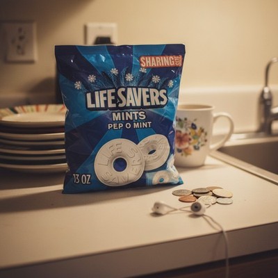 Life Savers Mints Pep-O-Mint Hard Candy, Sharing Size, 13 oz Bag