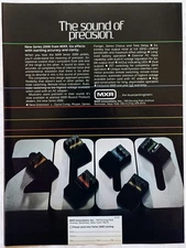 MXR SERIES 2000 GUITAR EFFECT PEDALS~VTG 1983 PROMO PRINT AD ADVERT POSTER PINUP
