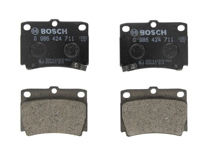 Kit plaquettes de frein BOSCH pour Pajero Sport 1 3.0 remorquage stable