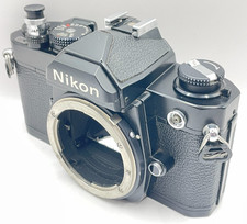 Nikon FM Black 35mm SLR Film Camera Body Excellent From JAPAN