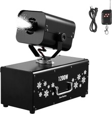 VEVOR Snow Machine 1200W Fake Snow Maker 90 S...