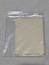 32 Count 'Cream' Linen Cross Stitch Fabric. Precut size 14" x 18". New. L14