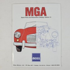 Mga Spare Parts Restoration Catalog Edition 14 Moss Motors Classic Car Manual Mga Spare Parts Restoration Catalog Edition 14 Moss Motors Classic Car Manual