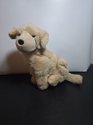 E&J PRIMA CLASSIC COLLECTION Stuffed Golden Retriever Lifelike Dog Plush 13''
