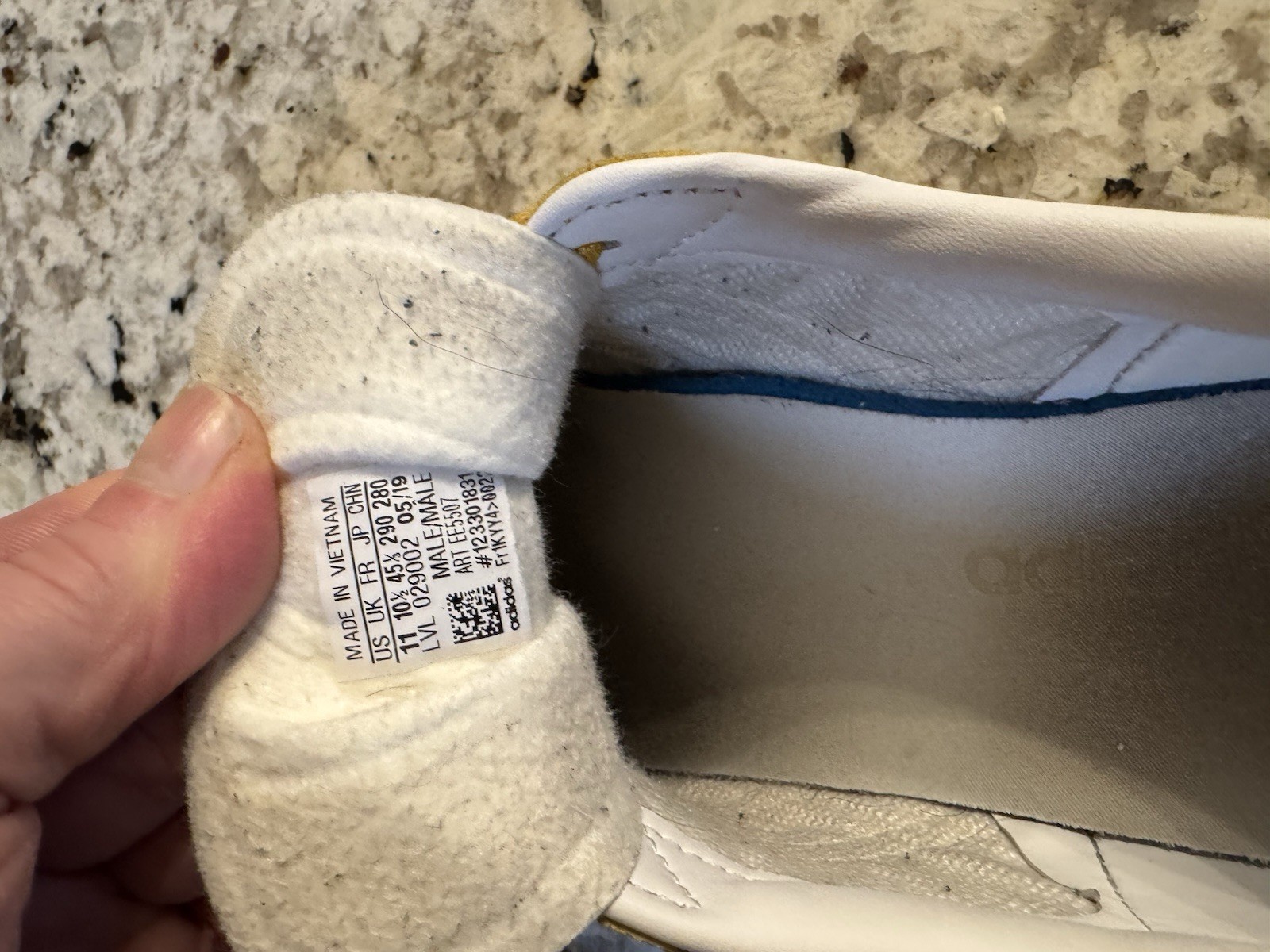 Adidas Men's Gazelle Indoor Originals Size 11 Cre… - image 11