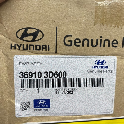 #ad HYUNDAI GENUINE PARTS 36910 3D600 EWP ASSEMBLY ENGINE WATER PUMP 369103D600 $279.98
