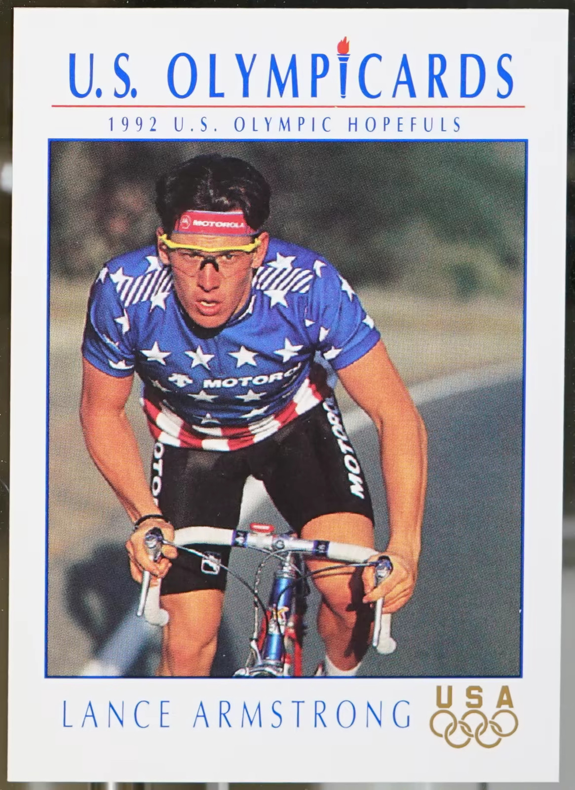 1992 Impel Olympicards: 1992 U.S. Olympic Hopefuls #31 Lance Armstrong NM