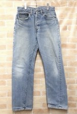 Vintage Levi's 501 Redline Selvedge 70s Made in USA Button 6 Faded W30 L30