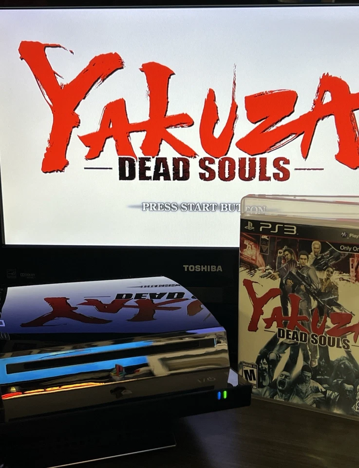 Yakuza: Dead Souls Sony PlayStation 3 2012 PS3 sin juego manual probado disco limpio Foto 3 de 4