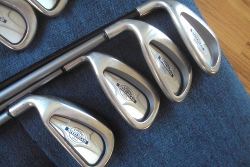 Lefty Callaway Steelhead X-14 irons 3-PW regular graphite std length - Picture 8 of 9