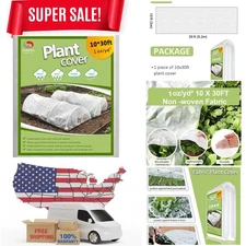 10FT x 30FT Plant Covers for Freeze Protection – Versatile Garden Blankets
