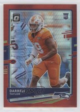 2020 Panini Donruss Optic Rookies Red Hyper Prizm Darrell Taylor #136 kq9