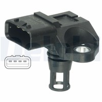 Delphi PS10163 Sensor, Saugrohrdruck FüR Opel