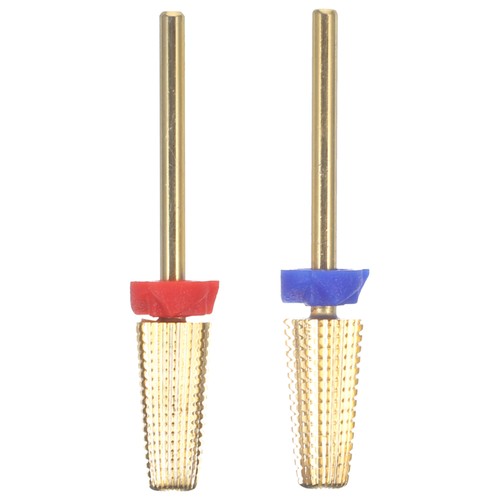 Brocas para uñas de acrílico 2 piezas Brocas para uñas Cabezal de broca para manicura para el hogar - Imagen 8 de 12