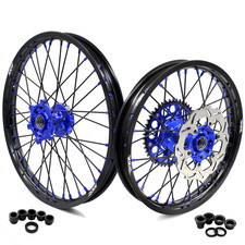 Kke 2119 Cnc Mx Wheels Rims Fit Yamaha Yz125 Yz250 Yz250f 2001-2026 Yz450f Blue