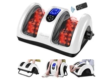 TISSCARE Foot Massager with Heat for Plantar Fasciitis, Neuropathy, Circulation